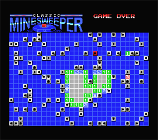Classic Minesweeper - Screenshot - Game Over Image