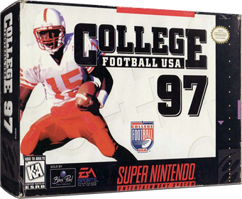 College Football USA 97 - Box - 3D Image