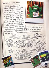 Frogger - Advertisement Flyer - Front Image