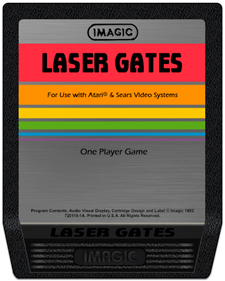 Laser Gates - Fanart - Cart - Front Image