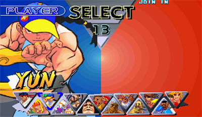 Street Fighter III 2nd Impact: Giant Attack - Screenshot - Game Select Image