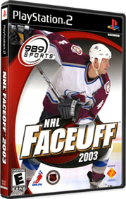 NHL FaceOff 2003 - Box - 3D Image