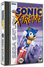 Sonic X-treme - Box - 3D Image