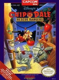 Disney's Chip 'n Dale: Rescue Rangers - Box - Front Image
