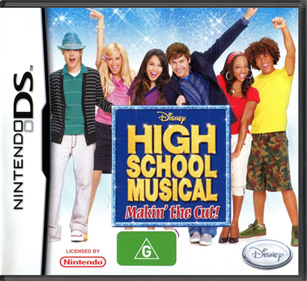 High School Musical: Makin' the Cut! - Box - Front - Reconstructed Image