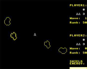 Asteroids Deluxe - Screenshot - Gameplay Image