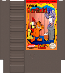 A Week of Garfield - Fanart - Cart - Front Image