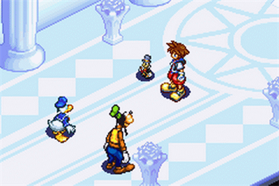 Kingdom Hearts: Chain of Memories - Screenshot - Gameplay Image