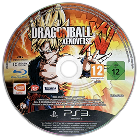 Dragon Ball Xenoverse - Disc Image