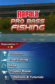 Rapala Pro Bass Fishing - Screenshot - Game Title Image