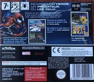 Ultimate Spider-Man - Box - Back Image