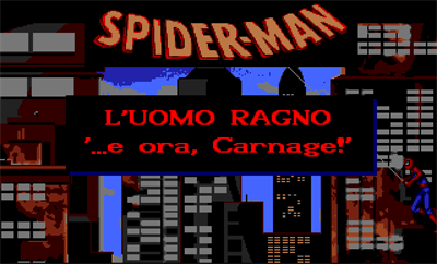 Spider-Man: L'uomo Ragno: E ora... Carnage! - Screenshot - Game Title Image
