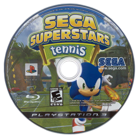 Sega Superstars Tennis - Disc Image