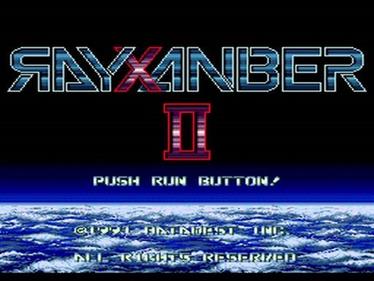 Rayxanber II - Screenshot - Game Title Image