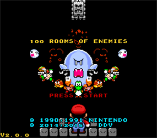 100 Rooms of Enemies - Screenshot - Game Title Image