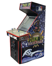 Power-Up Baseball - Arcade - Cabinet Image