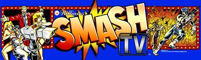 Smash T.V. - Arcade - Marquee Image