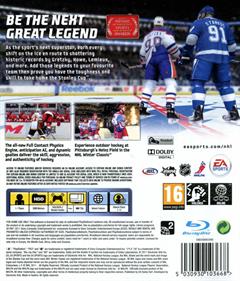 NHL 12 - Box - Back Image