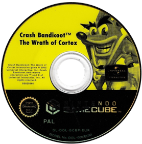 Crash Bandicoot: The Wrath of Cortex - Disc Image