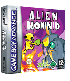 Alien Hominid - Box - 3D Image