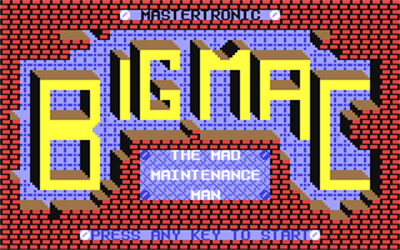 More Adventures of Big Mac: The Mad Maintenance Man - Screenshot - Game Title Image