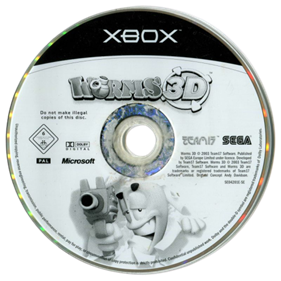 Worms 3D - Disc Image