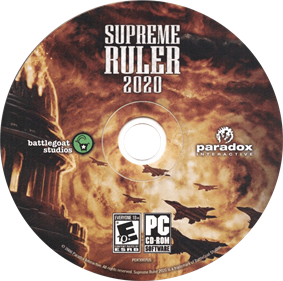 Supreme Ruler 2020  - Disc Image