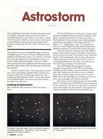 Astrostorm - Advertisement Flyer - Front Image