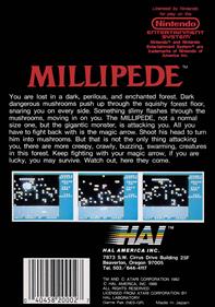 Millipede - Box - Back Image