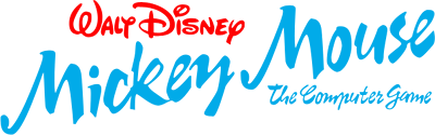 Mickey Mouse: The Computer Game - Clear Logo Image