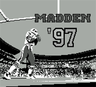 Madden 97 - Screenshot - Game Title Image