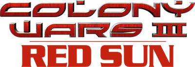 Colony Wars III: Red Sun - Clear Logo