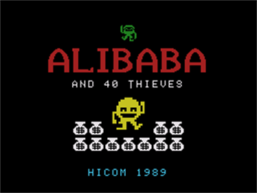 Ali Baba and 40 Thieves - Screenshot - Game Title Image