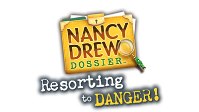 Nancy Drew Dossier: Resorting to Danger! - Clear Logo Image
