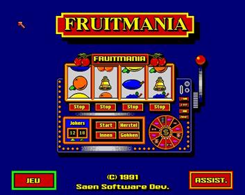Casino Games Fruitmania - Screenshot - Game Title Image