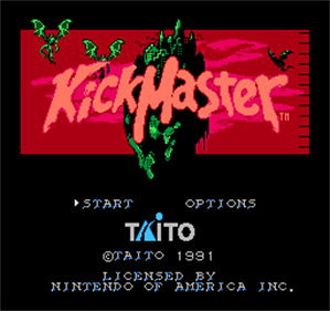 KickMaster - Screenshot - Game Title Image