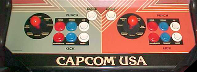 Street Fighter - Arcade - Control Panel Image