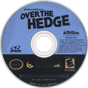 Over the Hedge - Disc Image