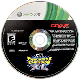 Cartoon Network: Punch Time Explosion XL - Disc Image