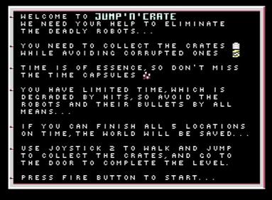 Jump'n Crate - Screenshot - Game Title Image