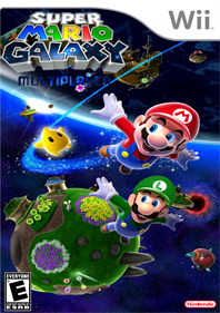 Super Mario Galaxy Multiplayer - Fanart - Box - Front Image