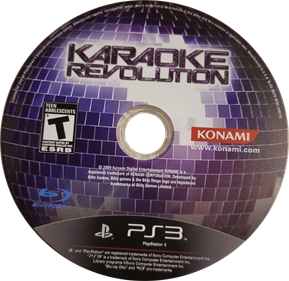 Karaoke Revolution - Disc Image
