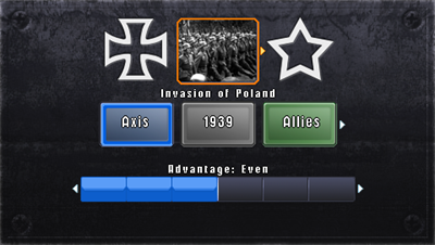 Military History: Commander: Europe at War - Screenshot - Game Select Image