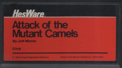Attack of the Mutant Camels - Cart - Front Image