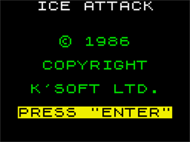 Ice Attack - Screenshot - Game Title Image