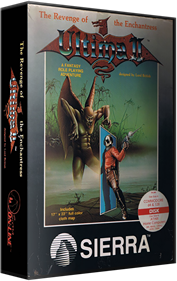 Ultima II: The Revenge of the Enchantress - Box - 3D Image