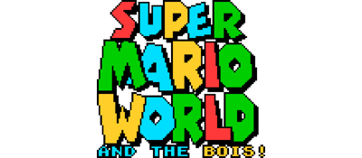 Super Mario World and the Bois! - Clear Logo Image