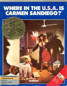 Where in the U.S.A. is Carmen Sandiego? - Box - Front Image