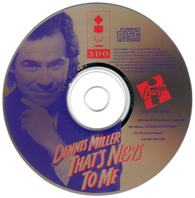 Dennis Miller: That's News to Me - Disc Image
