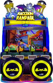 Raccoon Rampage - Arcade - Cabinet Image